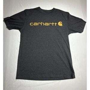 Carhartt Men's Short Sleeve T-Shirt Charcoal Gray, Original Fit, Size‎ Small